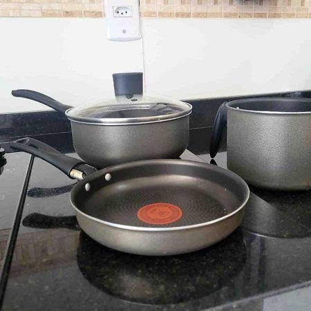 Grande Apt No Centro C/ Cozinha Completa Varanda Pocos de Caldas Ngoại thất bức ảnh
