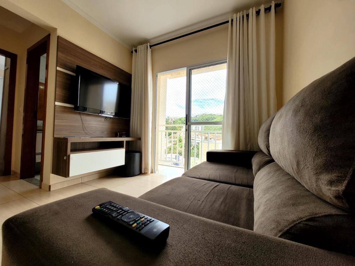 Grande Apt No Centro C/ Cozinha Completa Varanda Pocos de Caldas Ngoại thất bức ảnh